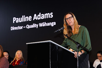 Photo from Ceremony 4 of the TWoA Tāmaki Makaurau 2025 Graduations (May 2025) held at the Mangere Arts Centre in Auckland, New Zealand on Tuesday, 27 May, 2025. Photo by Mike Walen / KeyImagery Photography. Copyright: © 2025 Te Wānanga o Aotearoa.