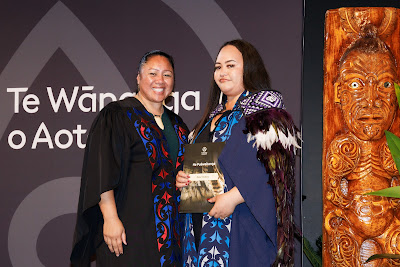 Photo from Ceremony 1 of the TWoA Tāmaki Makaurau 2025 Graduations (May 2025) held at the Mangere Arts Centre in Auckland, New Zealand on Monday, 26 May, 2025. Photo by Mike Walen / KeyImagery Photography. Copyright: © 2025 Te Wānanga o Aotearoa.