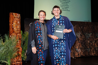 Photo from the TWoA Whirikoka 2023 Graduation (Gisborne), held at the War Memorial Theatre, Gisborne, East Coast, New Zealand on Wednesday 5 April, 2023. Photo by Mike Walen / KeyImagery Photography. Copyright: © Te Wānanga o Aotearoa.