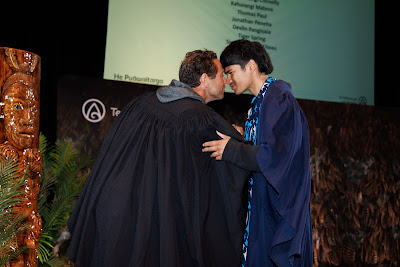 Photo from the TWoA Whirikoka 2023 Graduation (Gisborne), held at the War Memorial Theatre, Gisborne, East Coast, New Zealand on Wednesday 5 April, 2023. Photo by Mike Walen / KeyImagery Photography. Copyright: © Te Wānanga o Aotearoa.