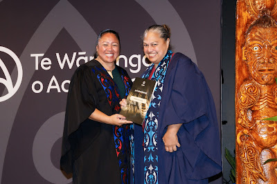 Photo from Ceremony 1 of the TWoA Tāmaki Makaurau 2025 Graduations (May 2025) held at the Mangere Arts Centre in Auckland, New Zealand on Monday, 26 May, 2025. Photo by Mike Walen / KeyImagery Photography. Copyright: © 2025 Te Wānanga o Aotearoa.