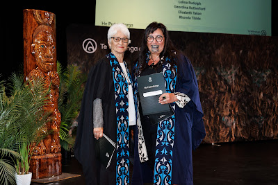 Photo from the TWoA Whirikoka 2023 Graduation (Gisborne), held at the War Memorial Theatre, Gisborne, East Coast, New Zealand on Wednesday 5 April, 2023. Photo by Mike Walen / KeyImagery Photography. Copyright: © Te Wānanga o Aotearoa.