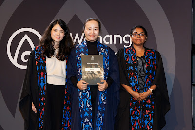 Photo from Ceremony 4 of the TWoA Tāmaki Makaurau 2025 Graduations (May 2025) held at the Mangere Arts Centre in Auckland, New Zealand on Tuesday, 27 May, 2025. Photo by Mike Walen / KeyImagery Photography. Copyright: © 2025 Te Wānanga o Aotearoa.