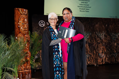Photo from the TWoA Whirikoka 2023 Graduation (Gisborne), held at the War Memorial Theatre, Gisborne, East Coast, New Zealand on Wednesday 5 April, 2023. Photo by Mike Walen / KeyImagery Photography. Copyright: © Te Wānanga o Aotearoa.