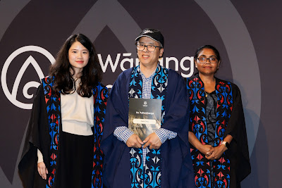 Photo from Ceremony 4 of the TWoA Tāmaki Makaurau 2025 Graduations (May 2025) held at the Mangere Arts Centre in Auckland, New Zealand on Tuesday, 27 May, 2025. Photo by Mike Walen / KeyImagery Photography. Copyright: © 2025 Te Wānanga o Aotearoa.