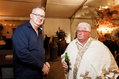 Photo from the Networking Dinner on Day 1 of the HIANZ Conference & Trade Show 2019 held at Vilagrads, Hamilton, New Zealand. Taken: Wednesday, 3 July 2019. Photography: Mike Walen / KeyImagery Photography. Copyright: © HIANZ.