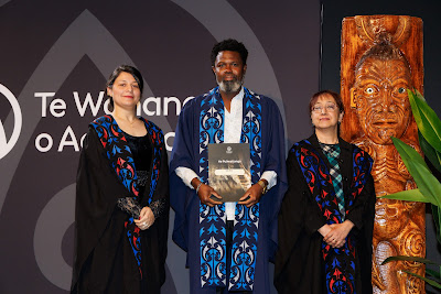 Photo from Ceremony 4 of the TWoA Tāmaki Makaurau 2025 Graduations (May 2025) held at the Mangere Arts Centre in Auckland, New Zealand on Tuesday, 27 May, 2025. Photo by Mike Walen / KeyImagery Photography. Copyright: © 2025 Te Wānanga o Aotearoa.
