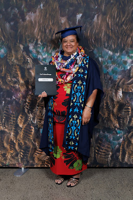 Photo from the TWoA Tāmaki Makaurau 2023 Graduations (Ceremony 1 @ 10am), held at the Due Drop Events Centre, Manukau, Auckland, New Zealand on Wednesday, 7 June, 2023. Photo: Mike Walen / KeyImagery Photography. Copyright: © Te Wānanga o Aotearoa.
