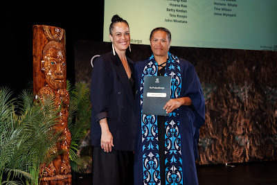 Photo from the TWoA Whirikoka 2023 Graduation (Gisborne), held at the War Memorial Theatre, Gisborne, East Coast, New Zealand on Wednesday 5 April, 2023. Photo by Mike Walen / KeyImagery Photography. Copyright: © Te Wānanga o Aotearoa.