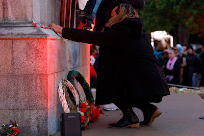 Photo from the Anzac Dawn Parade/Service held at Memorial Park, Hamilton, New Zealand. Taken: Sunday, 25 April 2021. Photo: Mike Walen / KeyImagery Photography. Copyright: © Hamilton City Council.