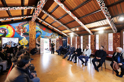 Photo from the Te Wiki o Maanaki Community Powhiri event held at Kirikiriroa Marae in Hamilton, Waikato, New Zealand. Taken: Saturday, 10 September 2022. Photography: Mike Walen / KeyImagery Photography. Copyright: © Hamilton City Council.
