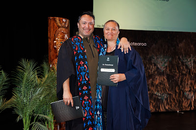 Photo from the TWoA Whirikoka 2023 Graduation (Gisborne), held at the War Memorial Theatre, Gisborne, East Coast, New Zealand on Wednesday 5 April, 2023. Photo by Mike Walen / KeyImagery Photography. Copyright: © Te Wānanga o Aotearoa.