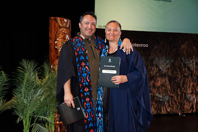 Photo from the TWoA Whirikoka 2023 Graduation (Gisborne), held at the War Memorial Theatre, Gisborne, East Coast, New Zealand on Wednesday 5 April, 2023. Photo by Mike Walen / KeyImagery Photography. Copyright: © Te Wānanga o Aotearoa.