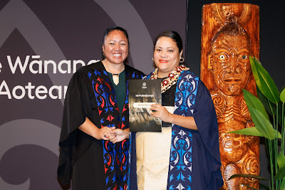 Photo from Ceremony 1 of the TWoA Tāmaki Makaurau 2025 Graduations (May 2025) held at the Mangere Arts Centre in Auckland, New Zealand on Monday, 26 May, 2025. Photo by Mike Walen / KeyImagery Photography. Copyright: © 2025 Te Wānanga o Aotearoa.