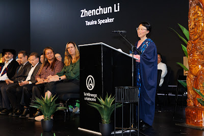Photo from Ceremony 4 of the TWoA Tāmaki Makaurau 2025 Graduations (May 2025) held at the Mangere Arts Centre in Auckland, New Zealand on Tuesday, 27 May, 2025. Photo by Mike Walen / KeyImagery Photography. Copyright: © 2025 Te Wānanga o Aotearoa.