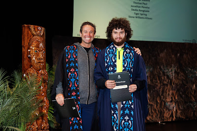 Photo from the TWoA Whirikoka 2023 Graduation (Gisborne), held at the War Memorial Theatre, Gisborne, East Coast, New Zealand on Wednesday 5 April, 2023. Photo by Mike Walen / KeyImagery Photography. Copyright: © Te Wānanga o Aotearoa.