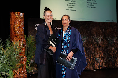 Photo from the TWoA Whirikoka 2023 Graduation (Gisborne), held at the War Memorial Theatre, Gisborne, East Coast, New Zealand on Wednesday 5 April, 2023. Photo by Mike Walen / KeyImagery Photography. Copyright: © Te Wānanga o Aotearoa.