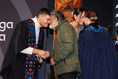 Photo from Ceremony 2 of the TWoA Tāmaki Makaurau 2025 Graduations (May 2025) held at the Mangere Arts Centre in Auckland, New Zealand on Monday, 26 May, 2025. Photo by Mike Walen / KeyImagery Photography. Copyright: © 2025 Te Wānanga o Aotearoa.