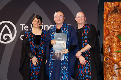 Photo from Ceremony 4 of the TWoA Tāmaki Makaurau 2025 Graduations (May 2025) held at the Mangere Arts Centre in Auckland, New Zealand on Tuesday, 27 May, 2025. Photo by Mike Walen / KeyImagery Photography. Copyright: © 2025 Te Wānanga o Aotearoa.