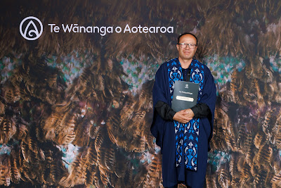 Photo from the TWoA Tāmaki Makaurau 2023 November Graduations (Ceremony 2 @ 6pm), held at the Due Drop Events Centre, Manukau, Auckland, New Zealand on Tuesday, 28 November, 2023. Photo: Mike Walen / KeyImagery Photography. Copyright: © Te Wānanga o Aotearoa.