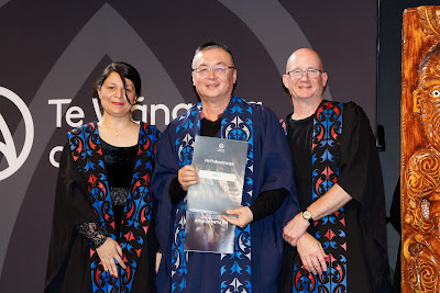 Photo from Ceremony 4 of the TWoA Tāmaki Makaurau 2025 Graduations (May 2025) held at the Mangere Arts Centre in Auckland, New Zealand on Tuesday, 27 May, 2025. Photo by Mike Walen / KeyImagery Photography. Copyright: © 2025 Te Wānanga o Aotearoa.