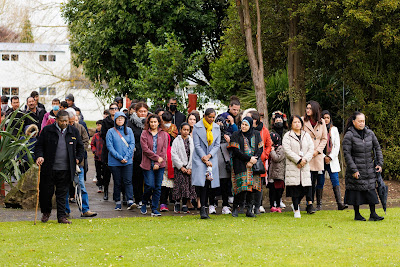 Photo from the Te Wiki o Maanaki Community Powhiri event held at Kirikiriroa Marae in Hamilton, Waikato, New Zealand. Taken: Saturday, 10 September 2022. Photography: Mike Walen / KeyImagery Photography. Copyright: © Hamilton City Council.