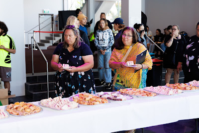 Photo from the TWoA Whirikoka 2023 Graduation (Gisborne), held at the War Memorial Theatre, Gisborne, East Coast, New Zealand on Wednesday 5 April, 2023. Photo by Mike Walen / KeyImagery Photography. Copyright: © Te Wānanga o Aotearoa.