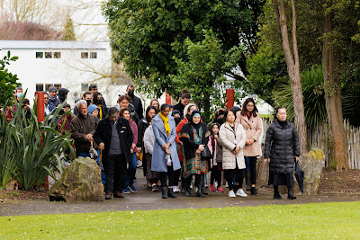 Photo from the Te Wiki o Maanaki Community Powhiri event held at Kirikiriroa Marae in Hamilton, Waikato, New Zealand. Taken: Saturday, 10 September 2022. Photography: Mike Walen / KeyImagery Photography. Copyright: © Hamilton City Council.