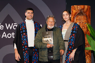 Photo from Ceremony 2 of the TWoA Tāmaki Makaurau 2025 Graduations (May 2025) held at the Mangere Arts Centre in Auckland, New Zealand on Monday, 26 May, 2025. Photo by Mike Walen / KeyImagery Photography. Copyright: © 2025 Te Wānanga o Aotearoa.