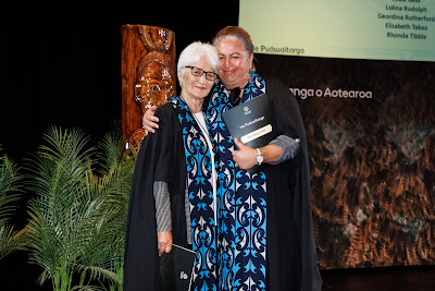 Photo from the TWoA Whirikoka 2023 Graduation (Gisborne), held at the War Memorial Theatre, Gisborne, East Coast, New Zealand on Wednesday 5 April, 2023. Photo by Mike Walen / KeyImagery Photography. Copyright: © Te Wānanga o Aotearoa.