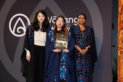 Photo from Ceremony 4 of the TWoA Tāmaki Makaurau 2025 Graduations (May 2025) held at the Mangere Arts Centre in Auckland, New Zealand on Tuesday, 27 May, 2025. Photo by Mike Walen / KeyImagery Photography. Copyright: © 2025 Te Wānanga o Aotearoa.