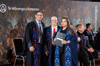 Photo from the TWoA Tāmaki Makaurau 2023 November Graduations (Ceremony 2 @ 6pm), held at the Due Drop Events Centre, Manukau, Auckland, New Zealand on Tuesday, 28 November, 2023. Photo: Mike Walen / KeyImagery Photography. Copyright: © Te Wānanga o Aotearoa.