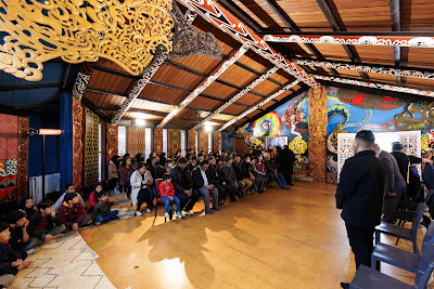 Photo from the Te Wiki o Maanaki Community Powhiri event held at Kirikiriroa Marae in Hamilton, Waikato, New Zealand. Taken: Saturday, 10 September 2022. Photography: Mike Walen / KeyImagery Photography. Copyright: © Hamilton City Council.
