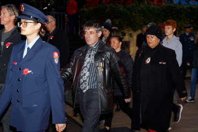 Photo from the Anzac Dawn Parade/Service held at Memorial Park, Hamilton, New Zealand. Taken: Sunday, 25 April 2021. Photo: Mike Walen / KeyImagery Photography. Copyright: © Hamilton City Council.
