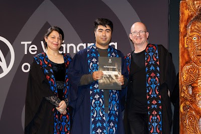 Photo from Ceremony 4 of the TWoA Tāmaki Makaurau 2025 Graduations (May 2025) held at the Mangere Arts Centre in Auckland, New Zealand on Tuesday, 27 May, 2025. Photo by Mike Walen / KeyImagery Photography. Copyright: © 2025 Te Wānanga o Aotearoa.