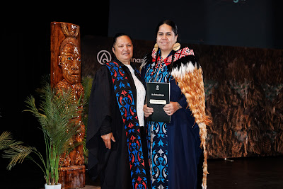 Photo from the TWoA Whirikoka 2023 Graduation (Gisborne), held at the War Memorial Theatre, Gisborne, East Coast, New Zealand on Wednesday 5 April, 2023. Photo by Mike Walen / KeyImagery Photography. Copyright: © Te Wānanga o Aotearoa.