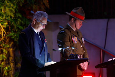 Photo from the Anzac Dawn Parade/Service held at Memorial Park, Hamilton, New Zealand. Taken: Sunday, 25 April 2021. Photo: Mike Walen / KeyImagery Photography. Copyright: © Hamilton City Council.