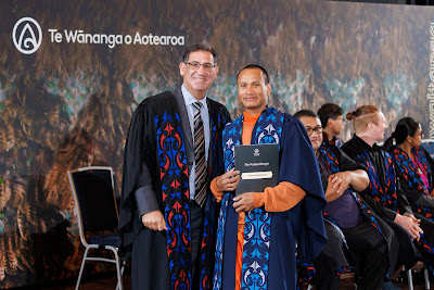 Photo from the TWoA Tāmaki Makaurau 2023 November Graduations (Ceremony 2 @ 6pm), held at the Due Drop Events Centre, Manukau, Auckland, New Zealand on Tuesday, 28 November, 2023. Photo: Mike Walen / KeyImagery Photography. Copyright: © Te Wānanga o Aotearoa.