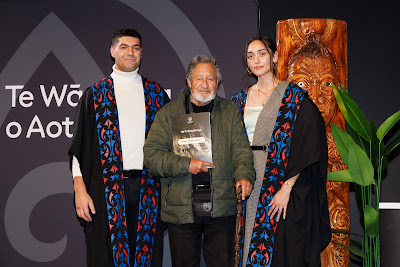 Photo from Ceremony 2 of the TWoA Tāmaki Makaurau 2025 Graduations (May 2025) held at the Mangere Arts Centre in Auckland, New Zealand on Monday, 26 May, 2025. Photo by Mike Walen / KeyImagery Photography. Copyright: © 2025 Te Wānanga o Aotearoa.