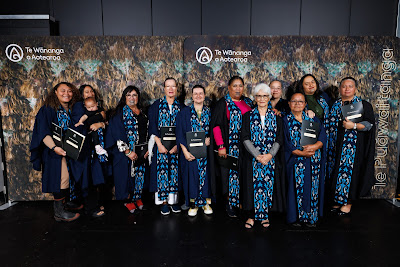 Photo from the TWoA Whirikoka 2023 Graduation (Gisborne), held at the War Memorial Theatre, Gisborne, East Coast, New Zealand on Wednesday 5 April, 2023. Photo by Mike Walen / KeyImagery Photography. Copyright: © Te Wānanga o Aotearoa.
