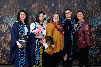 Photo from the TWoA Tāmaki Makaurau 2023 Graduations (Ceremony 1 @ 10am), held at the Due Drop Events Centre, Manukau, Auckland, New Zealand on Wednesday, 7 June, 2023. Photo: Mike Walen / KeyImagery Photography. Copyright: © Te Wānanga o Aotearoa.