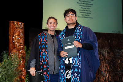 Photo from the TWoA Whirikoka 2023 Graduation (Gisborne), held at the War Memorial Theatre, Gisborne, East Coast, New Zealand on Wednesday 5 April, 2023. Photo by Mike Walen / KeyImagery Photography. Copyright: © Te Wānanga o Aotearoa.