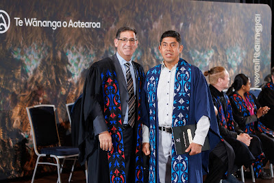 Photo from the TWoA Tāmaki Makaurau 2023 November Graduations (Ceremony 2 @ 6pm), held at the Due Drop Events Centre, Manukau, Auckland, New Zealand on Tuesday, 28 November, 2023. Photo: Mike Walen / KeyImagery Photography. Copyright: © Te Wānanga o Aotearoa.