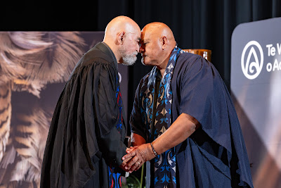 Photo from the TWoA Whirikoka 2024 Graduation (Gisborne), held at the War Memorial Theatre, Gisborne, East Coast, New Zealand on Wednesday, 16 April, 2025. Photo by Alick Saunders for KeyImagery Photography. Copyright: © 2025 Te Wānanga o Aotearoa.