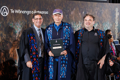Photo from the TWoA Tāmaki Makaurau 2023 November Graduations (Ceremony 2 @ 6pm), held at the Due Drop Events Centre, Manukau, Auckland, New Zealand on Tuesday, 28 November, 2023. Photo: Mike Walen / KeyImagery Photography. Copyright: © Te Wānanga o Aotearoa.
