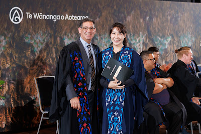Photo from the TWoA Tāmaki Makaurau 2023 November Graduations (Ceremony 2 @ 6pm), held at the Due Drop Events Centre, Manukau, Auckland, New Zealand on Tuesday, 28 November, 2023. Photo: Mike Walen / KeyImagery Photography. Copyright: © Te Wānanga o Aotearoa.