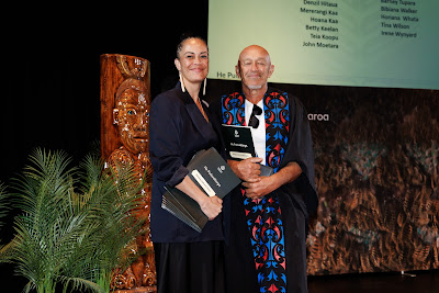 Photo from the TWoA Whirikoka 2023 Graduation (Gisborne), held at the War Memorial Theatre, Gisborne, East Coast, New Zealand on Wednesday 5 April, 2023. Photo by Mike Walen / KeyImagery Photography. Copyright: © Te Wānanga o Aotearoa.