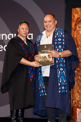 Photo from Ceremony 1 of the TWoA Tāmaki Makaurau 2025 Graduations (May 2025) held at the Mangere Arts Centre in Auckland, New Zealand on Monday, 26 May, 2025. Photo by Mike Walen / KeyImagery Photography. Copyright: © 2025 Te Wānanga o Aotearoa.