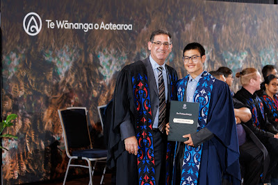 Photo from the TWoA Tāmaki Makaurau 2023 November Graduations (Ceremony 2 @ 6pm), held at the Due Drop Events Centre, Manukau, Auckland, New Zealand on Tuesday, 28 November, 2023. Photo: Mike Walen / KeyImagery Photography. Copyright: © Te Wānanga o Aotearoa.