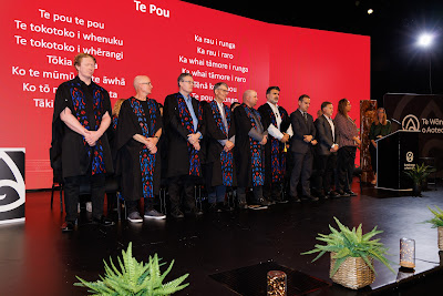Photo from Ceremony 4 of the TWoA Tāmaki Makaurau 2025 Graduations (May 2025) held at the Mangere Arts Centre in Auckland, New Zealand on Tuesday, 27 May, 2025. Photo by Mike Walen / KeyImagery Photography. Copyright: © 2025 Te Wānanga o Aotearoa.